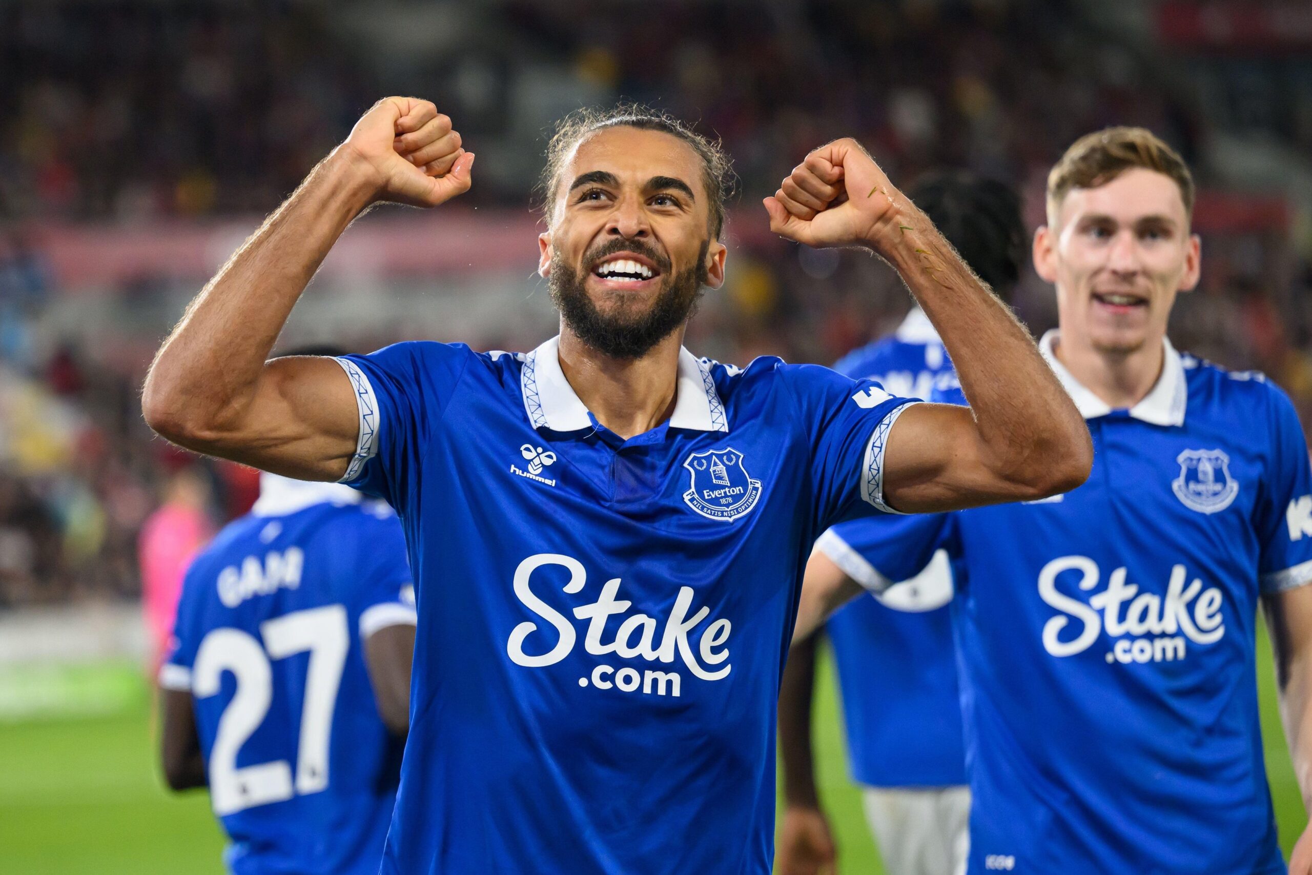 According to BBC report: Everton’s striker Dominic Calvert-Lewin now finds one word to describe Tottenham  former star….