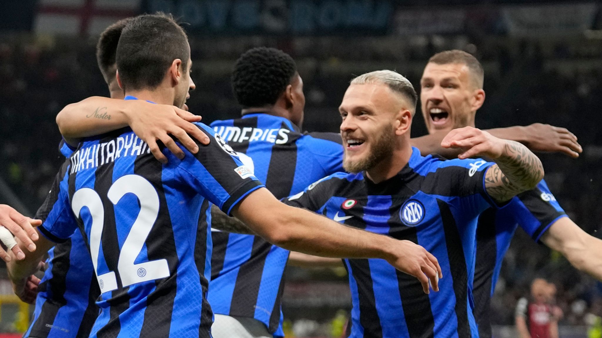 According to BBC report:Rookie Inter enjoys youth at Meazza