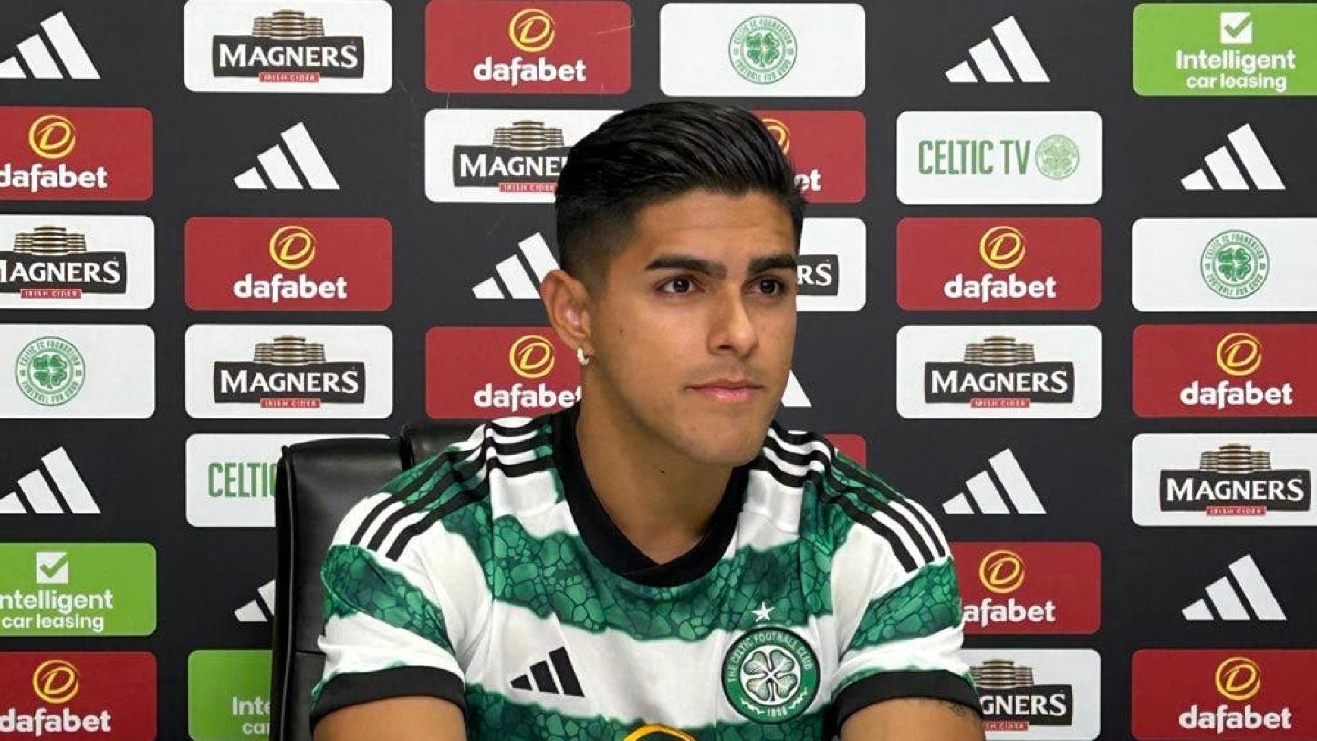 JUST NOW: Luis Palma explains how Celtic can take him to ‘the next level’ as winger scores disallowed in Champions League…