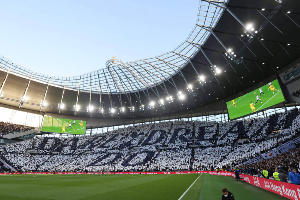 JUST IN:Sadly,Tottenham £1.2b stadium suffers destuction