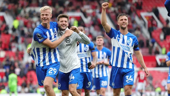 JUST NOW: Brighton star now agreed a new contract with the Seagulls despite apparent interest from other top clubs…