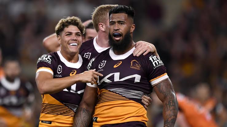 Brisbane Broncos wins the tussle over their star player..