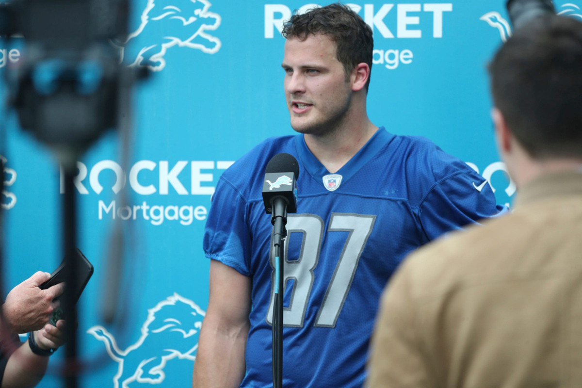 BREAKING: Detroit Lions star-man Sam LaPorta says his team did not allow him to be a rookie…