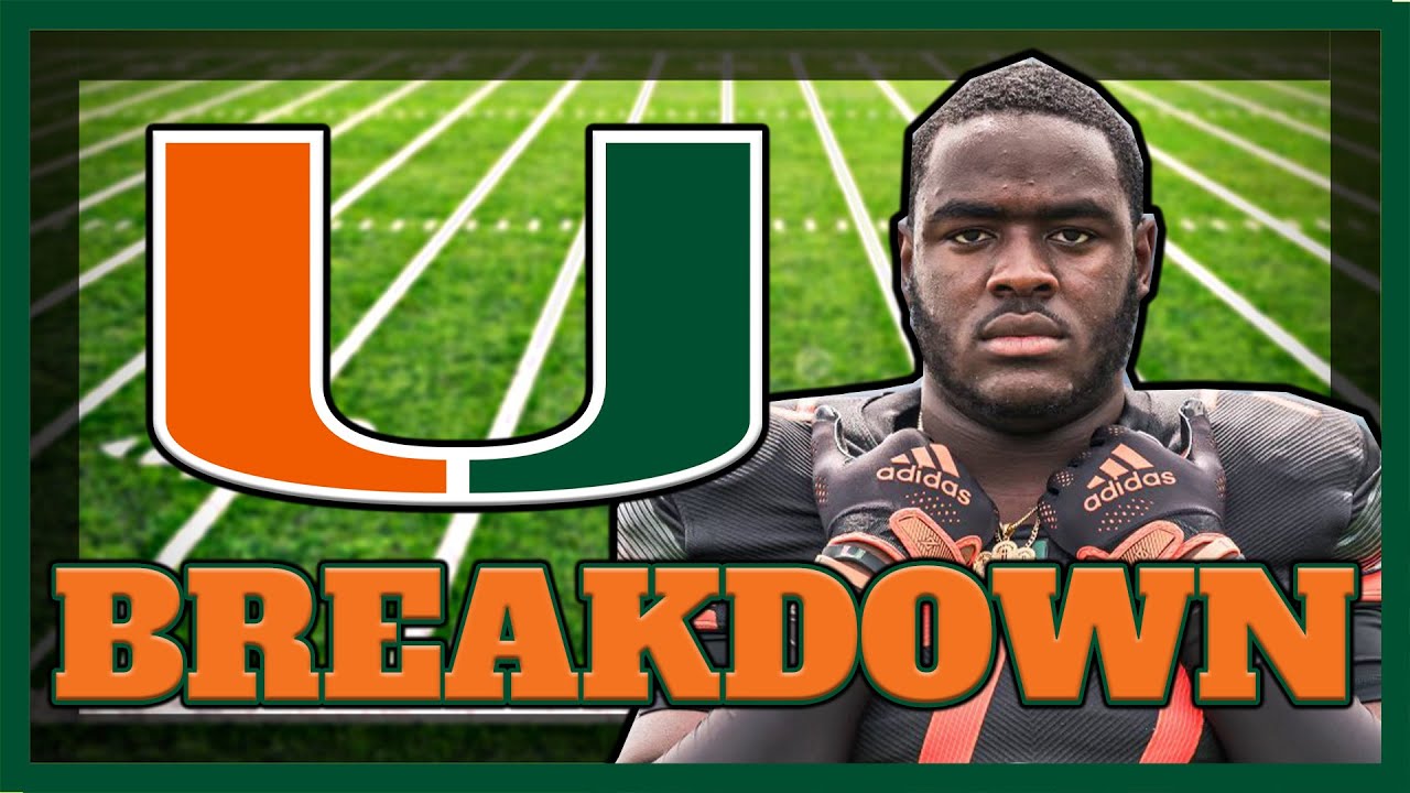 Done Deal: Deryc Plazz Signs National Letter of Intent With Miami Hurricanes…