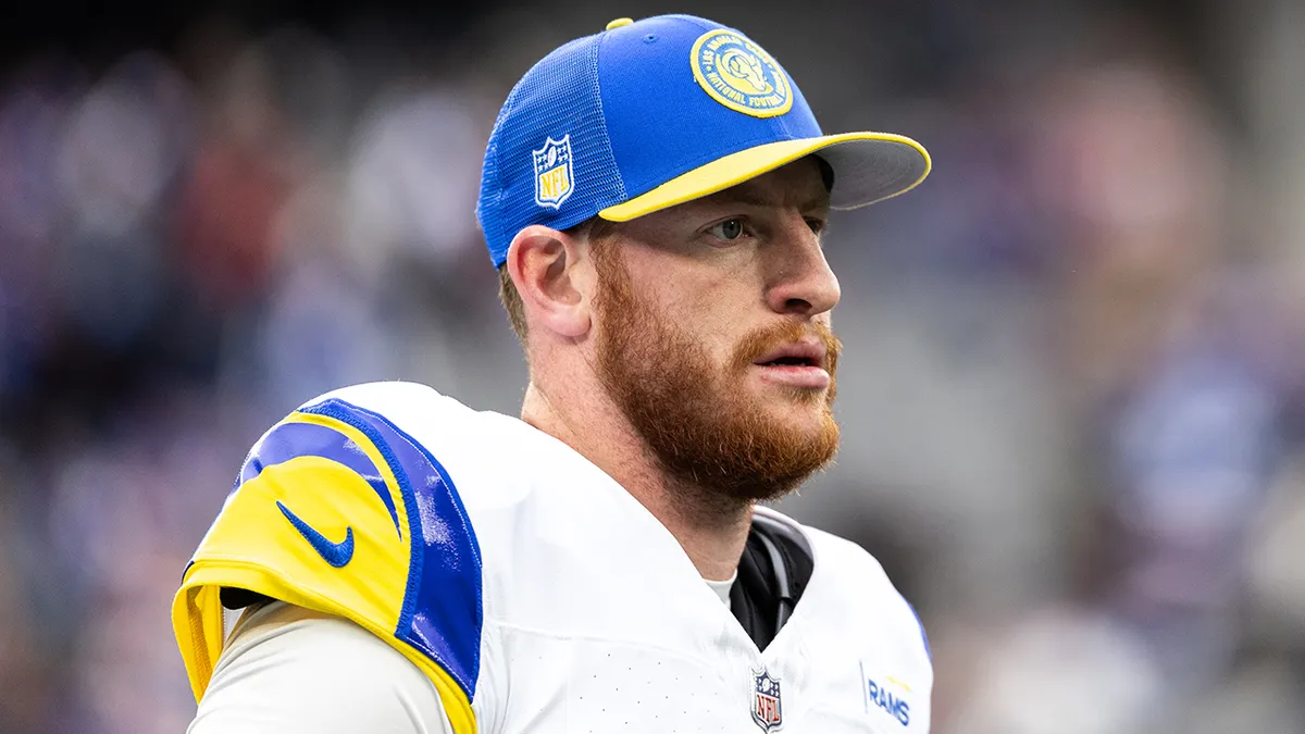 Carson Wentz announcement that he is leaving Los Angeles Rams today” presents another significant issue for the team…