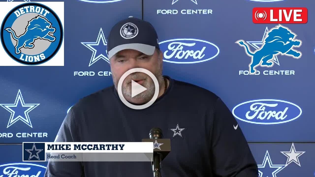 WatchLive: Lions hired Mike McCarthy as head coach