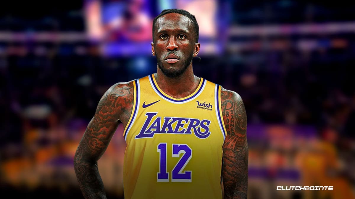 Lakers Benche Taurean Prince today