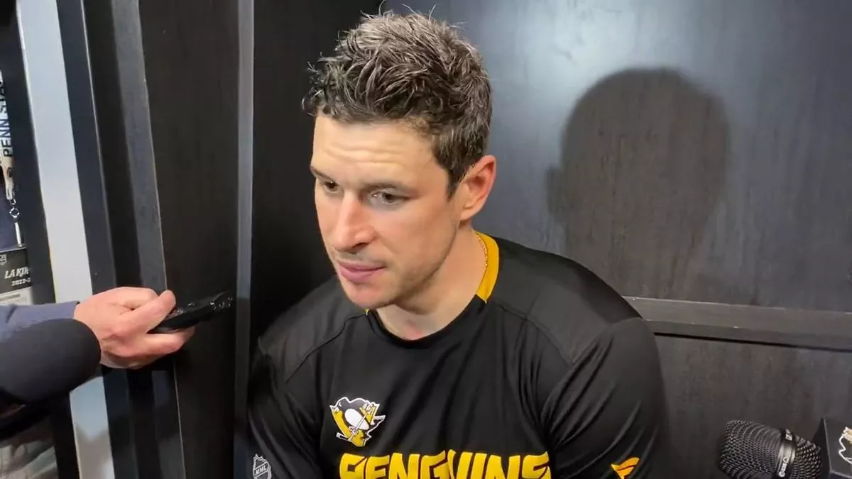 NHL legend Sidney Crosby reacts to being handed first-ever game misconduct….
