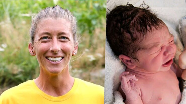 Congratulations: American ultramarathon runner and former teacher Courtney Dauwalter welcomes her first born baby…