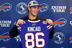 Dalton Kincaid, the Buffalo Bills tight end, appears more confident as he begins his second professional season with…