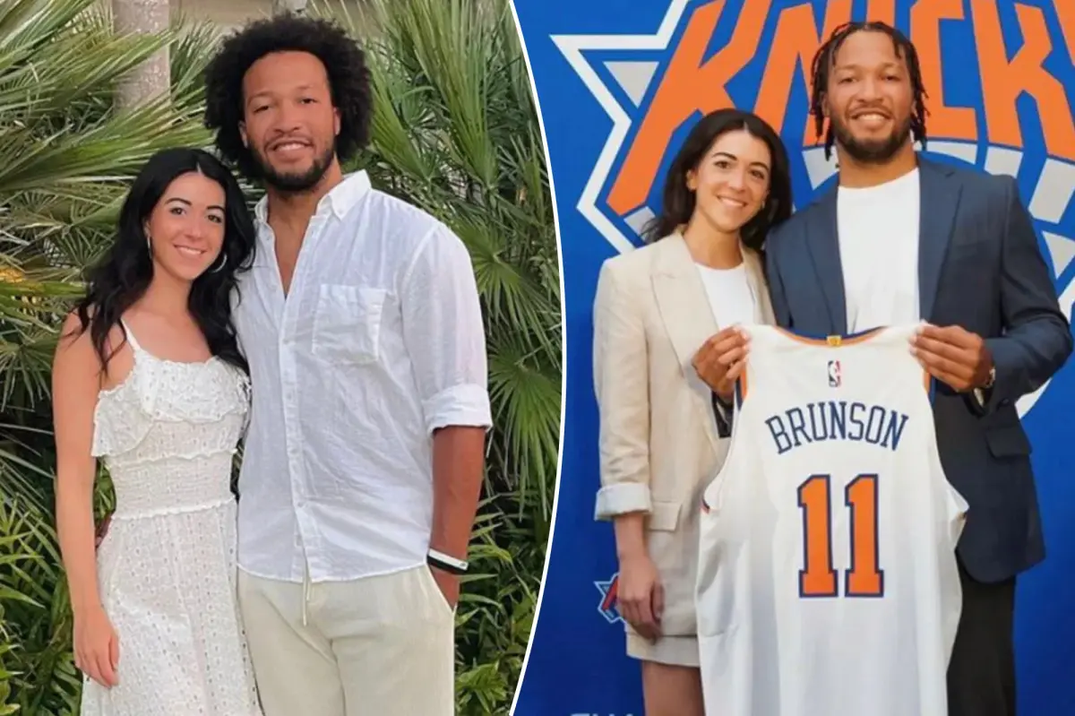 Heartbreaking News: Jalen Brunson and Wife Ali Announce Divorce After Many Years of Marriage