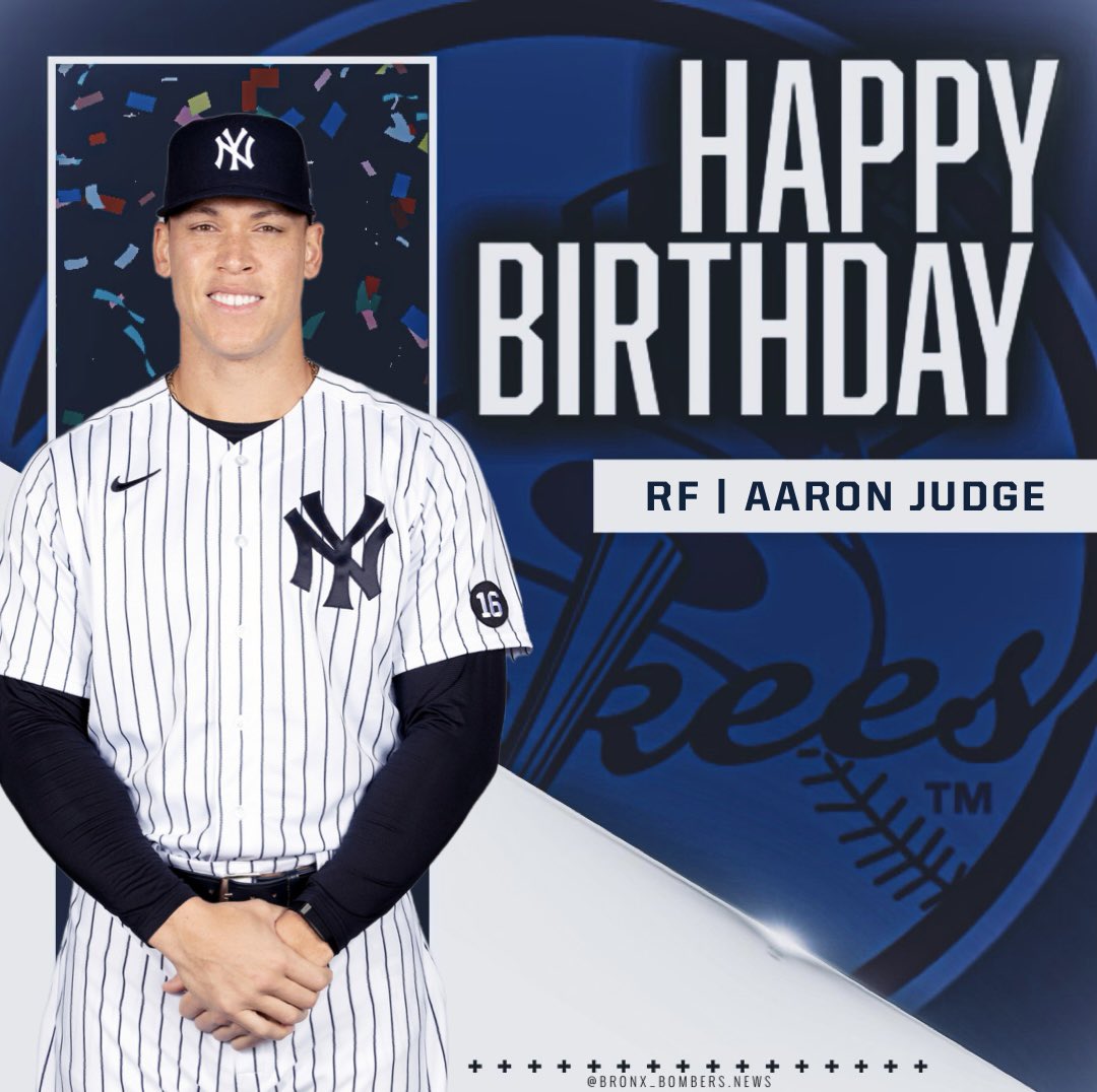  Joyous Celebration: Aaron Judge Celebrates His 34th Birthday with Gratitude and Joy