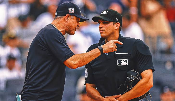 Sad News: Aaron Boone Yankees manager was ejected in their match with Red Sox Due To….