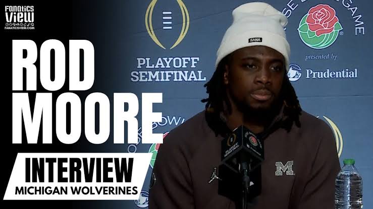 “I’m leaving” Rod Moore expressed his desires to leave the wolverines before season start due to…