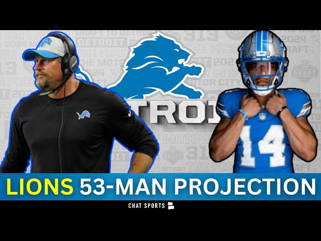 Lions Reveal 53-Man Roster: James Houston Included…