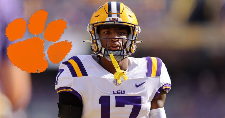 Clemson Tigers agreed to terms with the LSU wide receiver over $130 million…