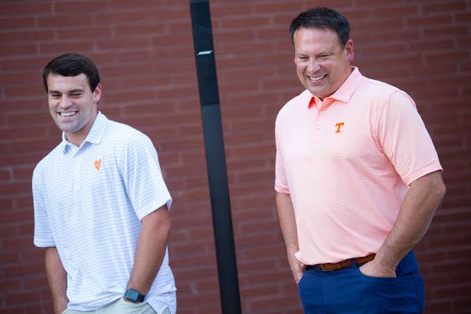 Heath Shuler, Navy Shuler’s father, has been named the new head coach for the Tennessee Volunteers…