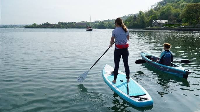 An American stand-up paddleboarder and his partner encountered some new experiences they believe everyone should know about…