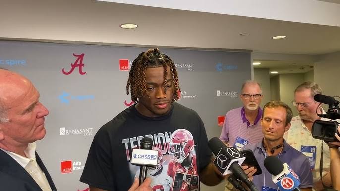 Sad: Jalen Milroe expressed his desire to leave the Alabama Crimson tide before next week…