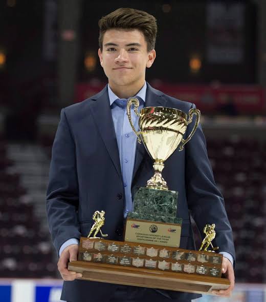 Breaking: Montreal Canadiens captain has been honoured with an award as the number one best centre in the Ontario Hockey League….