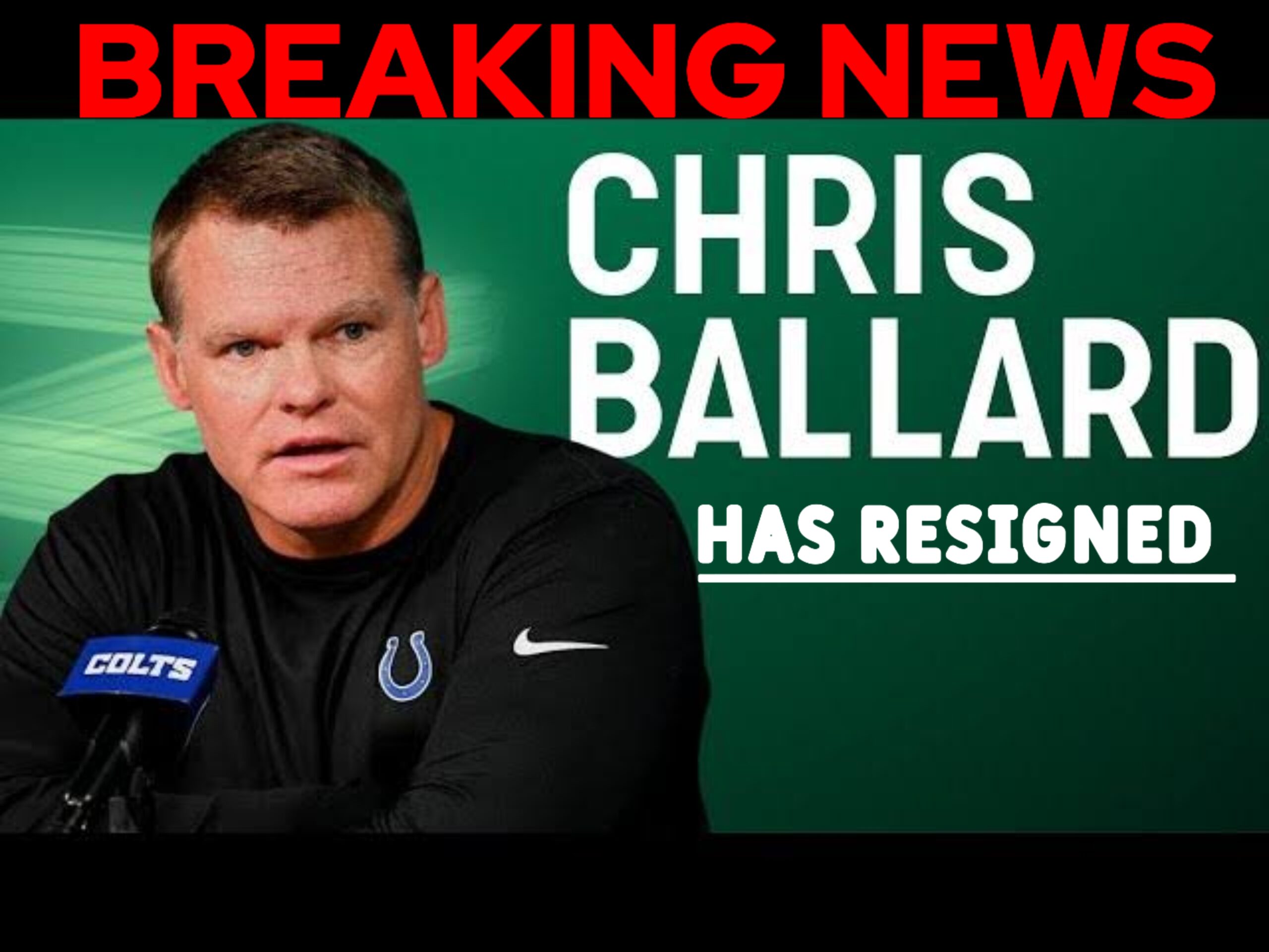 Breaking News: Indianapolis Colts GM Chris Ballard Has Reportedly Parted Ways Due to Internal Disagreements…