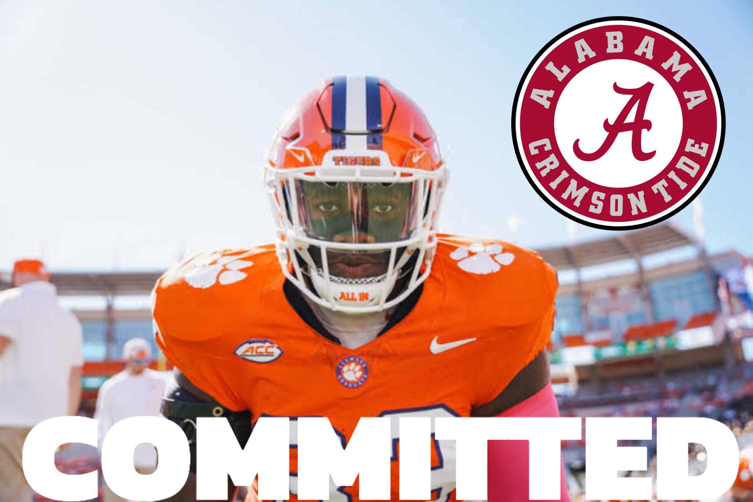 Four-Star Clemson defensive end Amare Adams committed to Alabama today. He picked the Alabama Crimson Tide over programs such as Auburn, Tennessee, Florida State, LSU…