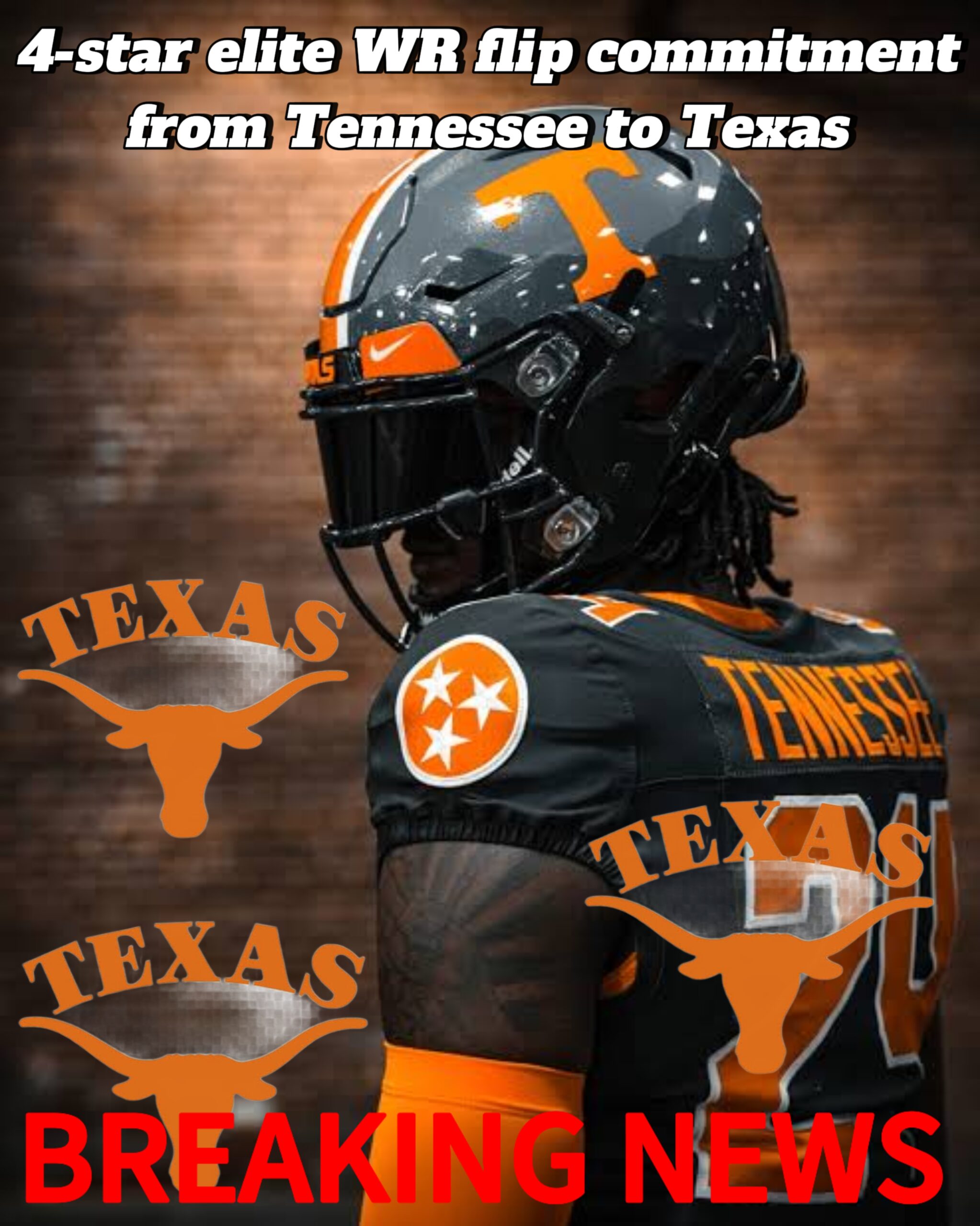 Report; 4-star elite QB flips commitment from Tennessee to Texas…