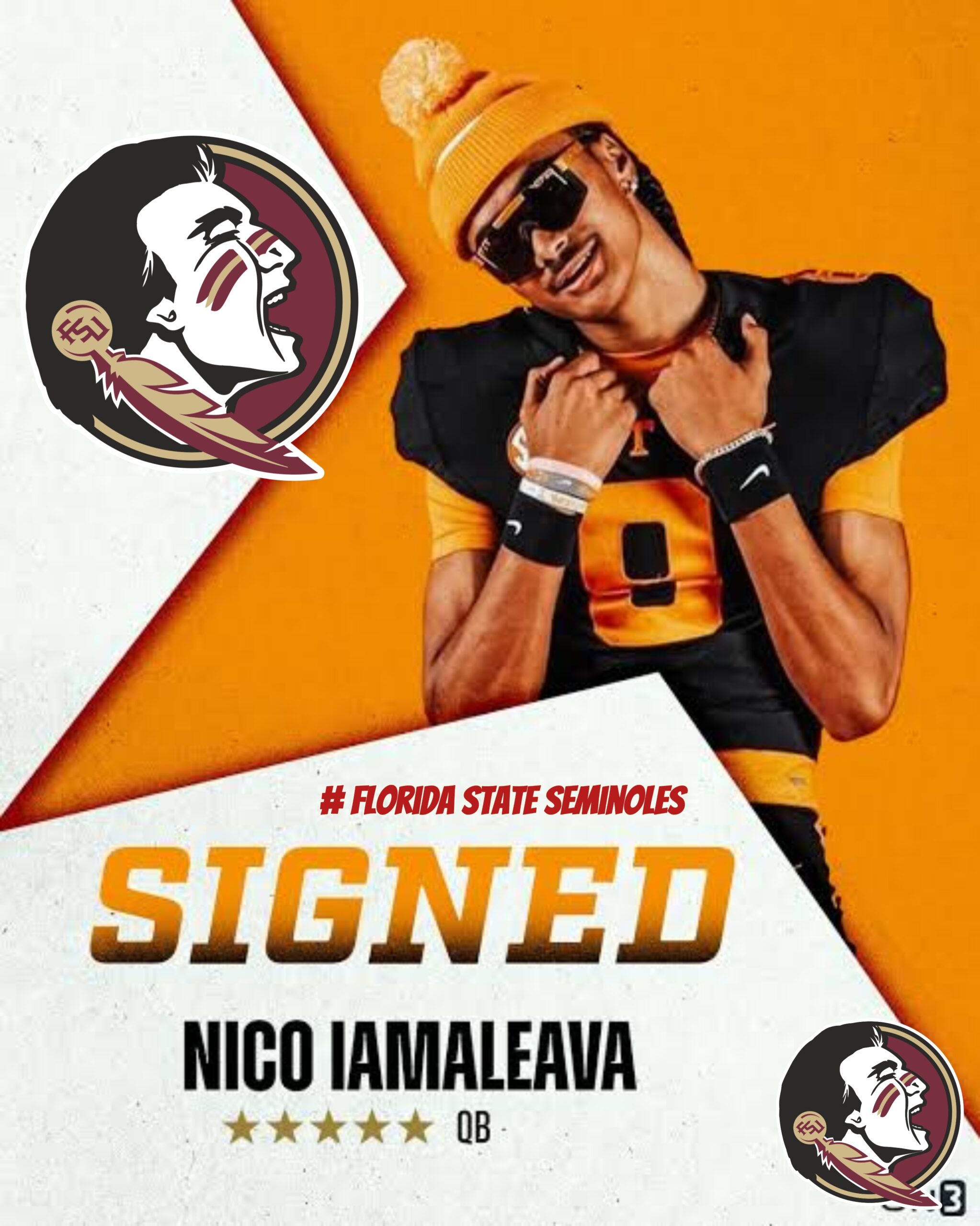 BREAKING; Tennessee Five-Star QB Nico Lamaleava Flips Commitment To Florida State…