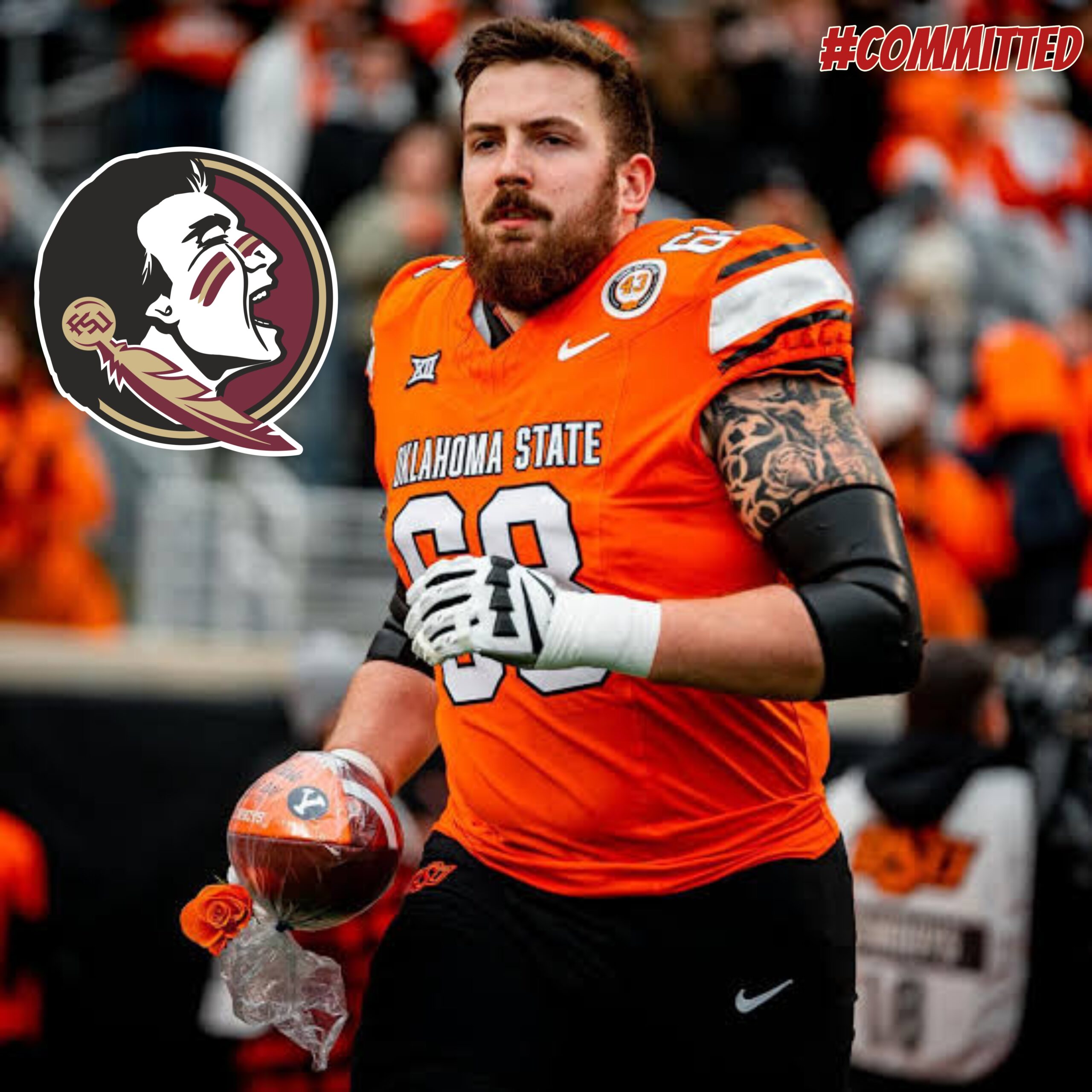 BREAKING: Top Oklahoma State Offensive Lineman Taylor Miterko Flips Commitment to FSU Over Mississippi State, Vanderbilt, and Others – Welcome to the Seminoles…