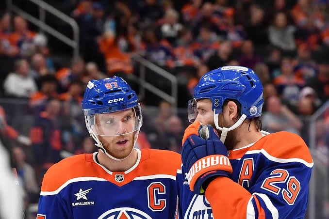 Source; Edmonton oilers Centre and right wing will not be participating in four games…