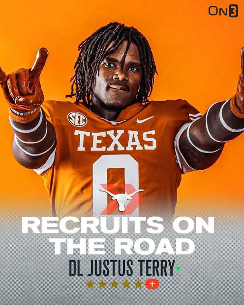 BREAKING: Texas Longhorns sign five-star defensive lineman Justus Terry…