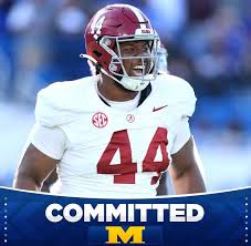 BREAKING: Alabama DL Damon Payne Jr commits to Michigan wolverines over Georgia, Penn State, and Texas Longhorns. Welcome to the Maize and Blue Family…