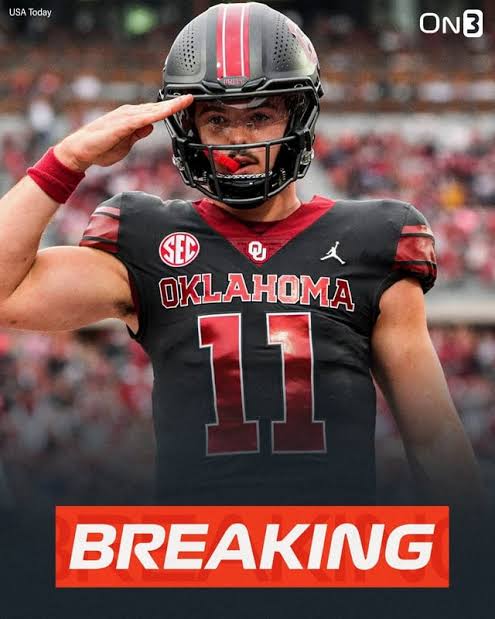 BREAKING: Former Sooners’ QB Jackson Arnold announces his return to University of Oklahoma in 2025 due to…