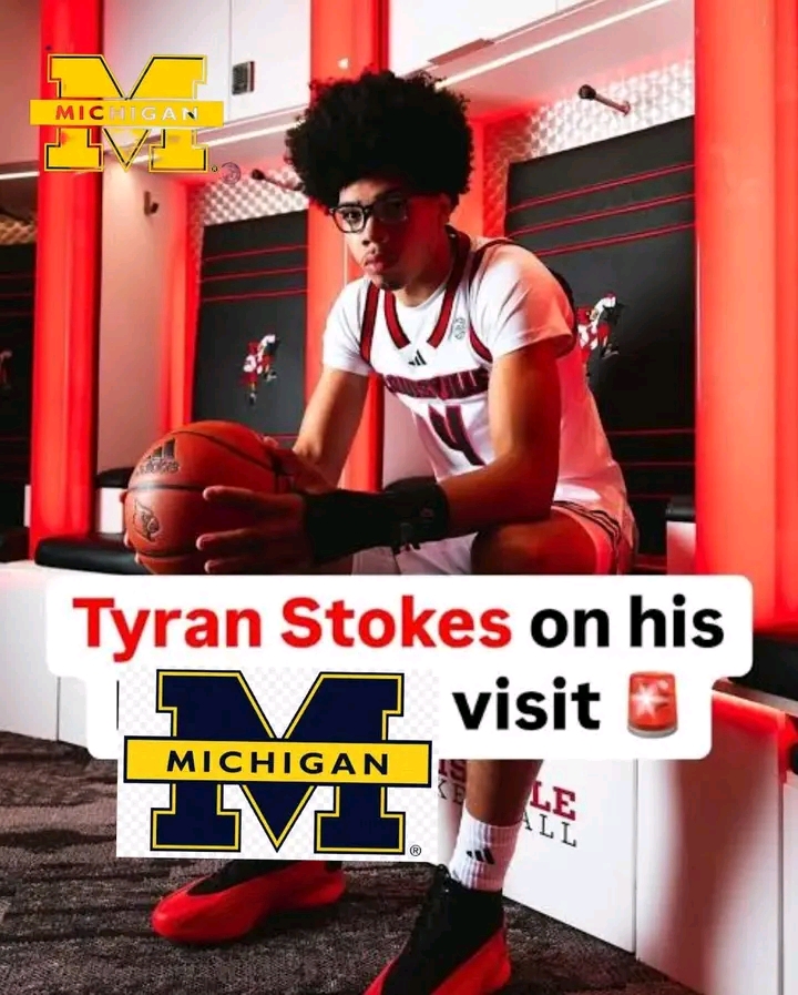 Five-Star Forward Tyran Stokes Commits to Wolverines, Choosing Michigan Over Kentucky, Louisville, and Wisconsin In a Stunning Move