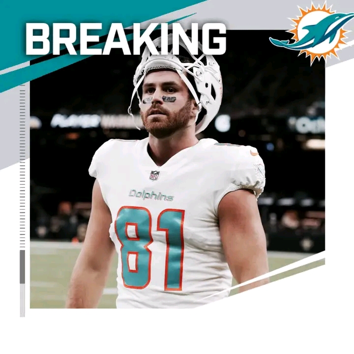 BREAKING: Dolphins to part ways with TE Durham Smythe, according to Ian Rapoport, freeing up $2.2M in cap space…