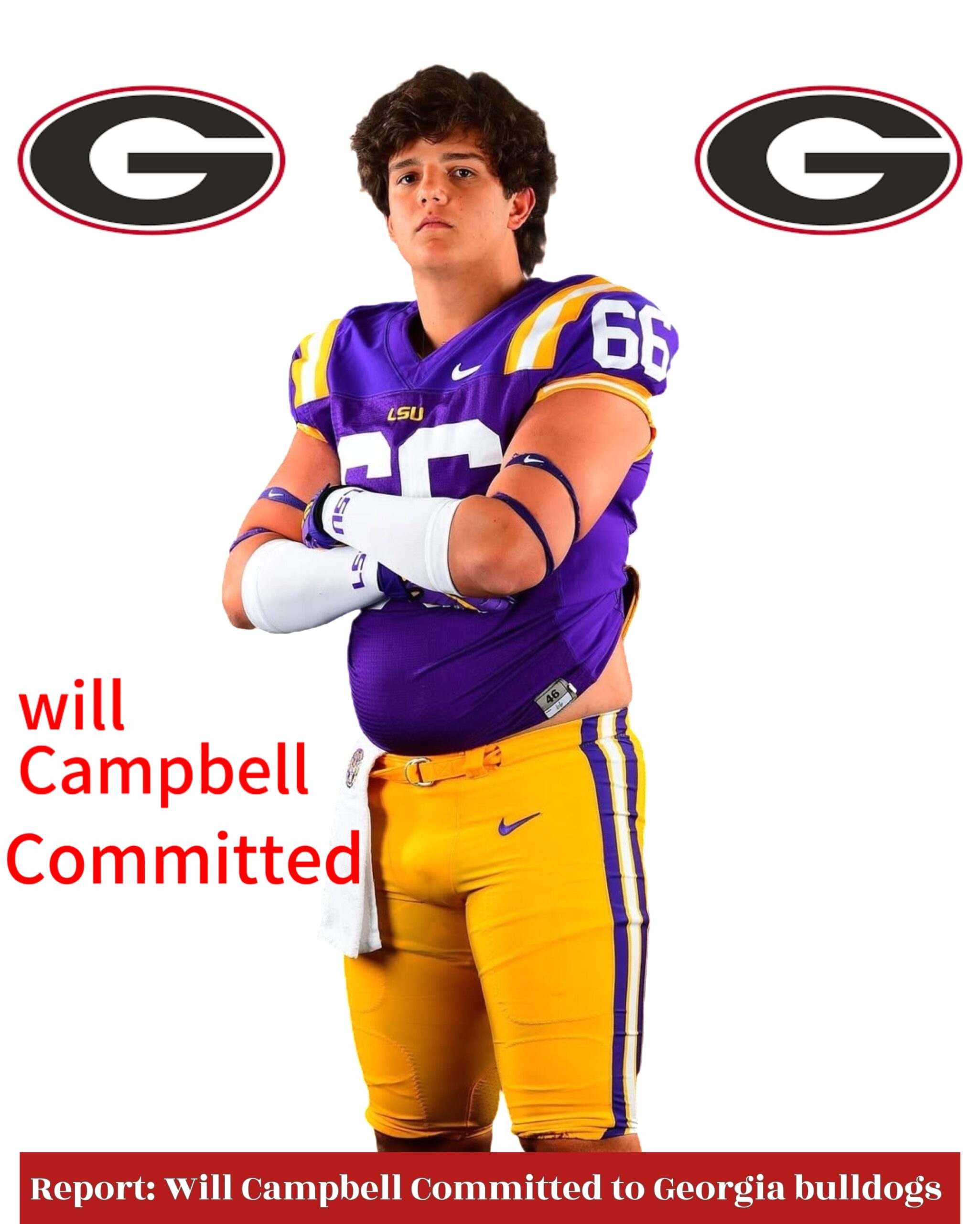 Just in: Georgia bulldogs Secures a super SEC Major Commitment from Five-Star OL Will Campbell Choosing Georgia bulldogs Over LSU, South Carolina, Oklahoma Sooners and Oregon…