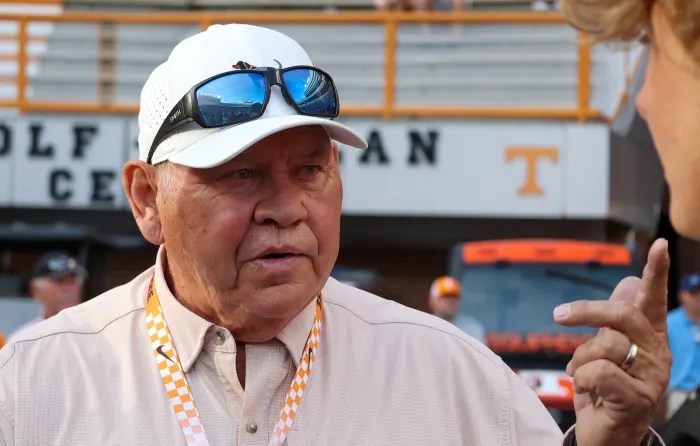 ESPN SERIOUS – The Tennessee Volunteers football program has extended a scholarship offer to JP Peace, the grandson of former UT head coach Phillip Fulmer. Peace, a linebacker in….Read More Below