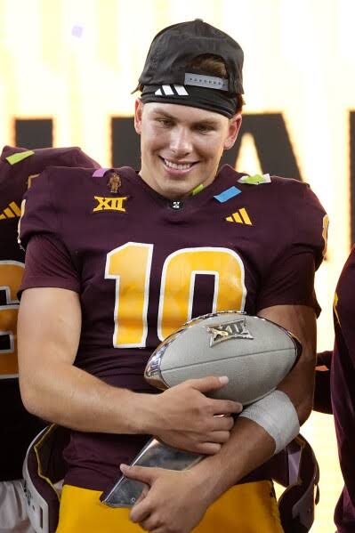 MY HEART IS WITH ARIZONA STATE,” – TEMPE, AZ – Arizona State Sun Devils football is buzzing with excitement following the announcement that highly touted quarterback Sam Leavitt has rejected a lucrative offer from the Alabama Crimson Tide, opting to complete his college career with the Sun Devils. Leavitt, projected by many as a first-round pick in the 2026 NFL Draft, turned down a reported $19 million deal from Alabama, demonstrating….