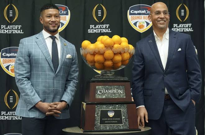 “How Notre Dame Coach Marcus Freeman and Penn State Players Reacted After the Orange Bowl”